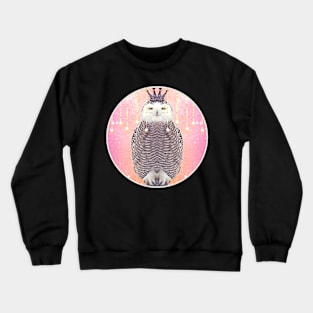 Owl Queen (white bird) Crewneck Sweatshirt